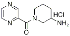 (3-Amino-piperidin-1-yl)-pyrazin-2-yl-methanone hydrochloride Structure,1185316-35-1Structure