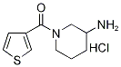 (3-Amino-piperidin-1-yl)-thiophen-3-yl-methanone hydrochloride Structure,1185316-70-4Structure