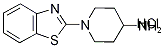 1-Benzothiazol-2-yl-piperidin-4-ylamine hydrochloride Structure,1185319-33-8Structure