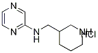 Piperidin-3-ylmethyl-pyrazin-2-yl-amine hydrochloride Structure,1185319-35-0Structure