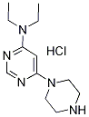 Diethyl-(6-piperazin-1-yl-pyrimidin-4-yl)-amine hydrochloride Structure,1185319-47-4Structure