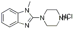 1-Methyl-2-piperazin-1-yl-1h-benzoimidazole hydrochloride Structure,1185319-78-1Structure