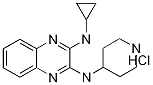 N2-cyclopropyl-n3-(piperidin-4-yl)quinoxaline-2,3-diaminehydrochloride Structure,1185319-96-3Structure