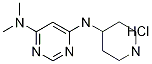 N4,n4-dimethyl-n6-(piperidin-4-yl)pyrimidine-4,6-diaminehydrochloride Structure,1185320-13-1Structure