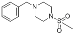 1-(Methylsulfonyl)-4-(phenylmethyl)piperazine Structure,118546-61-5Structure