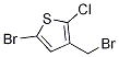 5-Bromo-3-(bromomethyl)-2-chlorothiophene Structure,1185727-35-8Structure