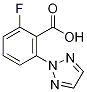 2-Fluoro-6-(2h-1,2,3-triazol-2-yl)benzoic acid Structure,1186050-58-7Structure