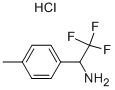 2,2,2-Trifluoro-1-p-tolylethanaminehydrochloride Structure,1186195-01-6Structure