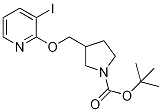 Tert-butyl 3-((3-iodopyridin-2-yloxy)methyl)pyrrolidine-1-carboxylate Structure,1186310-99-5Structure