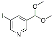 3-(Dimethoxymethyl)-5-iodopyridine Structure,1186311-06-7Structure