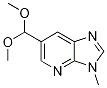 6-(Dimethoxymethyl)-3-methyl-3h-imidazo[4,5-b]pyridine Structure,1186311-14-7Structure