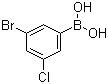 3-Bromo-5-chlorophenylboronic acid Structure,1186403-17-7Structure