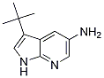 1H-pyrrolo[2,3-b]pyridin-5-amine, 3-(1,1-dimethylethyl)- Structure,1186501-96-1Structure