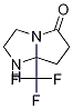 7A-(trifluoromethyl)tetrahydro-1h-pyrrolo[1,2-a]imidazol-5(6h)-one Structure,1186534-07-5Structure