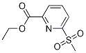 6-(Methylsulfonyl)-2-Pyridinecarboxylic acid ethyl ester Structure,1186663-50-2Structure