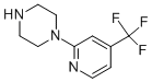 1-(4-Trifluoromethyl-pyridin-2-yl)-piperazine Structure,118708-88-6Structure