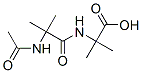 Alanine, n-(n-acetyl-2-methylalanyl)-2-methyl-(9ci) Structure,118724-99-5Structure