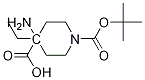 4-Amino-1-boc-4-piperidinedicarboxylic acid t-butyl ester Structure,1187321-32-9Structure