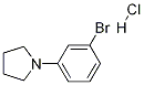 1-(3-Bromophenyl)pyrrolidine, hcl Structure,1187385-56-3Structure