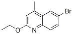 6-Bromo-2-ethoxy-4-methylquinoline Structure,1187385-61-0Structure