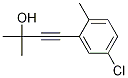 4-(5-Chloro-2-methylphenyl)-2-methylbut-3-yn-2-ol Structure,1187385-73-4Structure