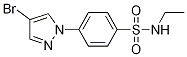 N-ethyl-4-(4-bromopyrazol-1-yl)benzenesulfonamide Structure,1187385-77-8Structure