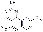 Methyl 2-amino-4-(3-methoxyphenyl)pyrimidine-5-carboxylate Structure,1187385-80-3Structure