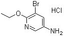 5-Amino-3-bromo-2-ethoxypyridine hcl Structure,1187386-05-5Structure