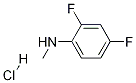 N-methyl-2,4-difluoroaniline hcl Structure,1187386-15-7Structure