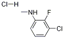 N-methyl3-chloro-2-fluoroaniline hcl Structure,1187386-17-9Structure