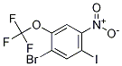 1-Bromo-5-iodo-4-nitro-2-(trifluoromethoxy)benzene Structure,1187386-19-1Structure