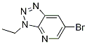 6-Bromo-3-ethyl-3h-1,2,3triazolo[4,5-b]pyridine Structure,1187386-21-5Structure