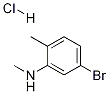 5-Bromo-n,2-dimethylaniline hcl Structure,1187386-32-8Structure