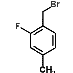 2-Fluoro-4-methylbenzyl bromide Structure,118745-63-4Structure