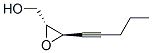 Oxiranemethanol, 3-(1-pentynyl)-, (2r-trans)-(9ci) Structure,118759-68-5Structure