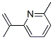 Pyridine, 2-methyl-6-(1-methylethenyl)-(9ci) Structure,118775-70-5Structure