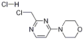 4-(2-(Chloromethyl)pyrimidin-4-yl)morpholine hydrochloride Structure,118779-76-3Structure