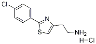 2-(4-Chlorophenyl)-4-thiazoleethanamine hydrochloride Structure,1187830-55-2Structure