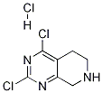 2,4-Dichloro-5,6,7,8-tetrahydropyrido[3,4-d]pyrimidine hydrochloride Structure,1187830-76-7Structure