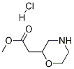 Methyl 2-(morpholin-2-yl)acetate hydrochloride Structure,1187932-65-5Structure