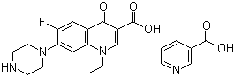 Norfloxacin Nicotinate Structure,118803-81-9Structure