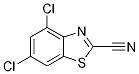 4,6-Dichlorobenzo[d]thiazole-2-carbonitrile Structure,1188236-02-3Structure