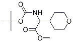 Tert-butoxycarbonylamino-(tetrahydro-pyran-4-yl)-acetic acid methyl ester Structure,1188366-14-4Structure