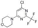 4-(6-Chloro-2-trifluoromethylpyrimidin-4-yl)morpholine Structure,1189444-94-7Structure