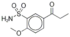 1-(4’-Methoxy-3’-sulfonamidophenyl)-1-propanone-methyl-d3 Structure,1189482-14-1Structure