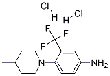 4-Methyl-1-(4-amino-2-trifluoromethylphenyl)piperidine dihydrochloride Structure,1189494-84-5Structure