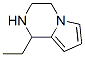 Pyrrolo[1,2-a]pyrazine, 1-ethyl-1,2,3,4-tetrahydro- (9ci) Structure,118959-62-9Structure