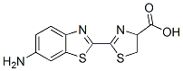 4,5-Dihydro-2[6-amino-2-benzthiazolyl]-4-thiazole carboxylic acid Structure,118969-27-0Structure