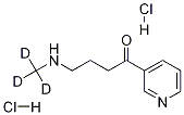 4-(Methyl-d3-amino)-1-(3-pyridyl)-1-butanone dihydrochloride Structure,1189727-40-9Structure