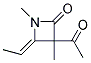 2-Azetidinone, 3-acetyl-4-ethylidene-1,3-dimethyl-, (z)-(9ci) Structure,118987-42-1Structure